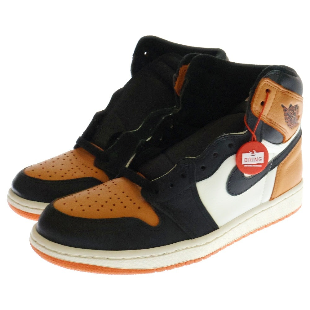 NIKE(ナイキ) AIR JORDAN 1 RETRO HIGH OG SHATTERED BACKBOARD エアジョーダン1レトロハイシャッタードバックボード ハイカットスニーカー US9/27cm 555088-005
