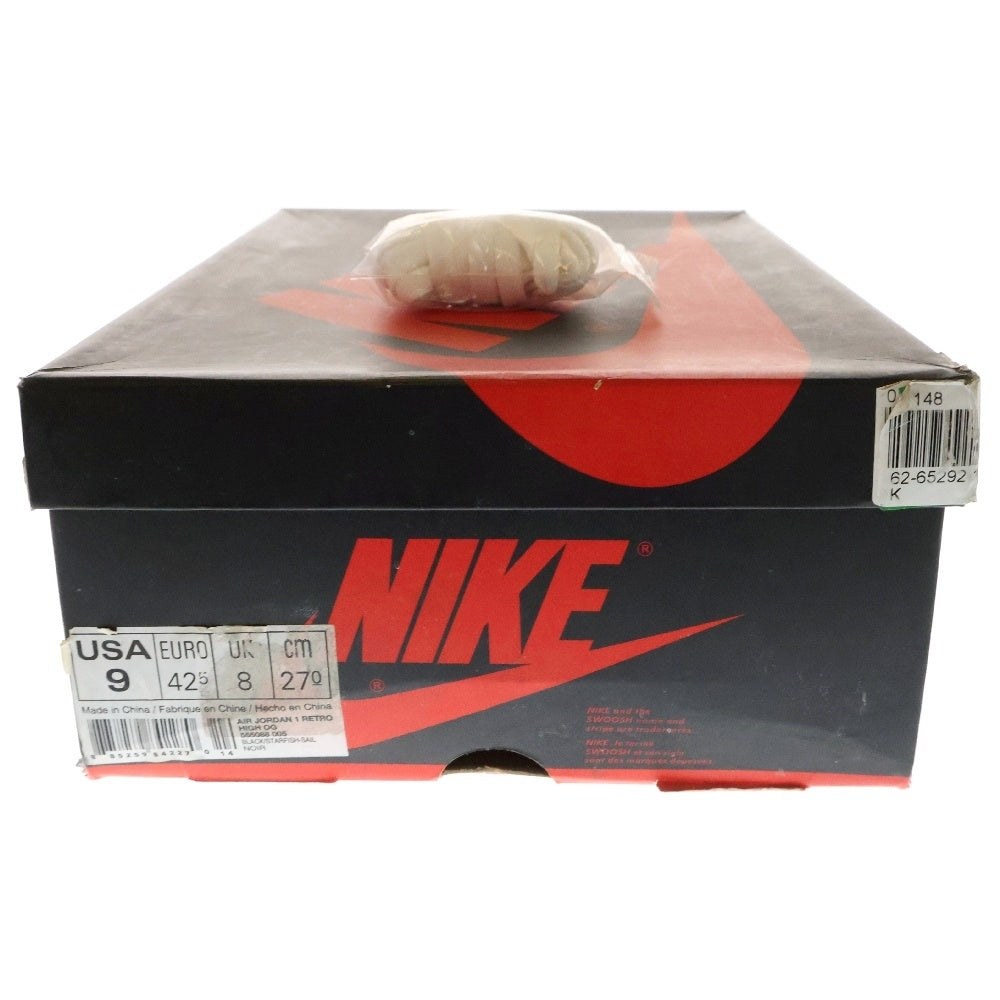 NIKE(ナイキ) AIR JORDAN 1 RETRO HIGH OG SHATTERED BACKBOARD エアジョーダン1レトロハイシャッタードバックボード ハイカットスニーカー US9/27cm 555088-005