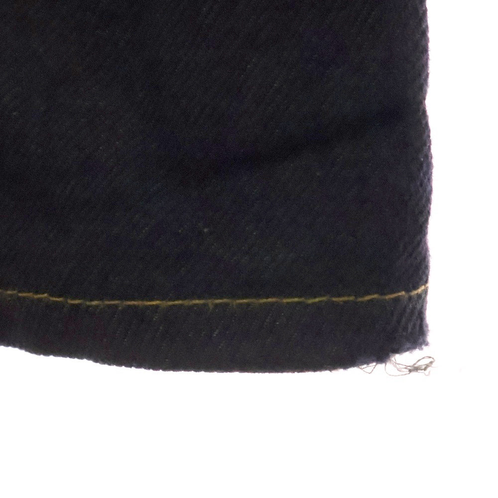 BOTTEGA VENETA(ボッテガヴェネタ) 22SS Denim Pants シワ加工デニムパンツ インディゴ 699385 V1VA0