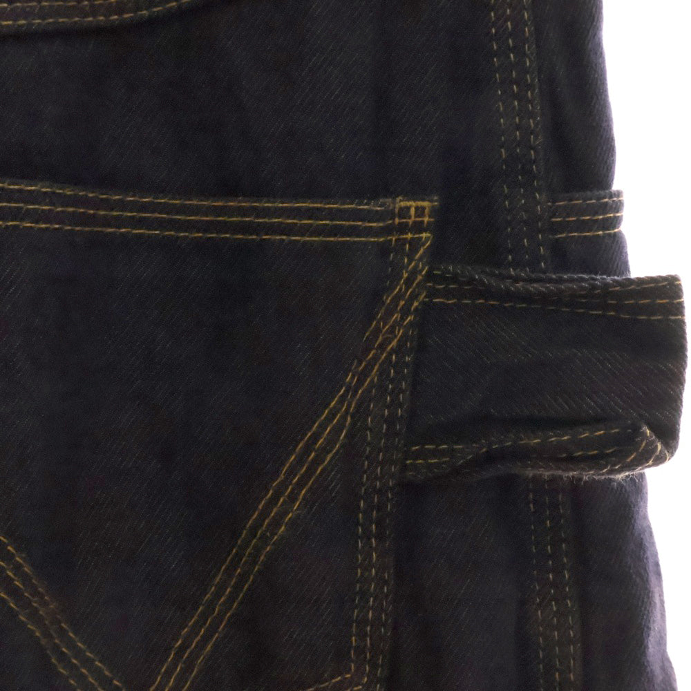 BOTTEGA VENETA(ボッテガヴェネタ) 22SS Denim Pants シワ加工デニムパンツ インディゴ 699385 V1VA0