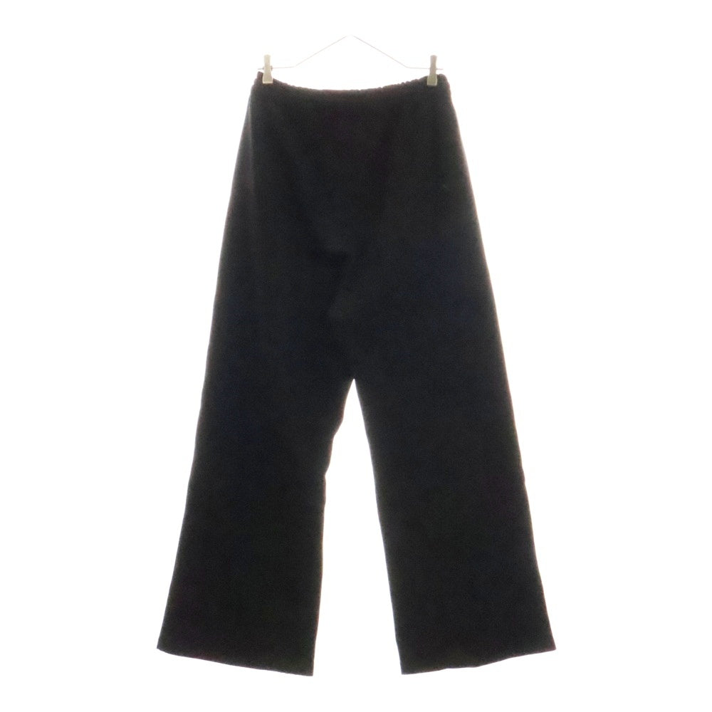 BALENCIAGA(バレンシアガ) Eveningwear Sweat Pants ワイドスウェットパンツ スラックス ブラック 726016 TNV08