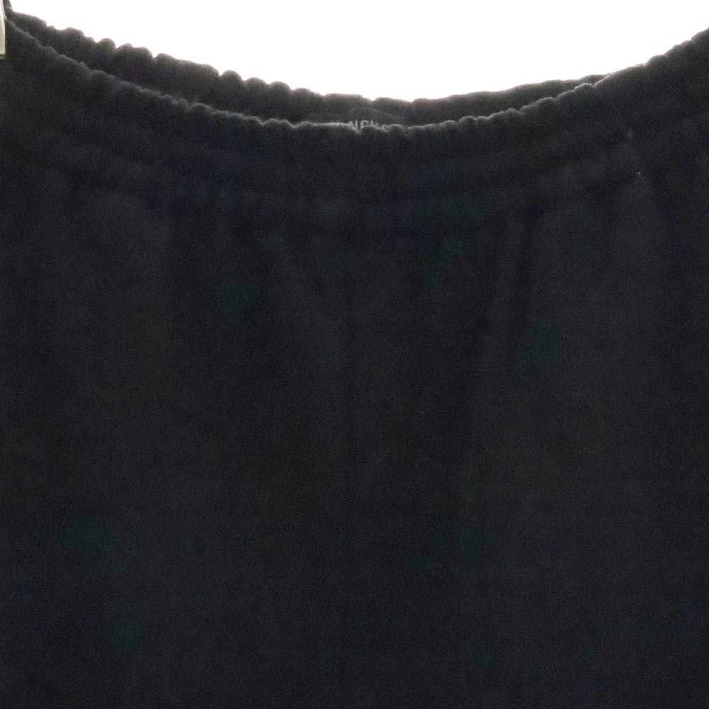BALENCIAGA(バレンシアガ) Eveningwear Sweat Pants ワイドスウェットパンツ スラックス ブラック 726016 TNV08