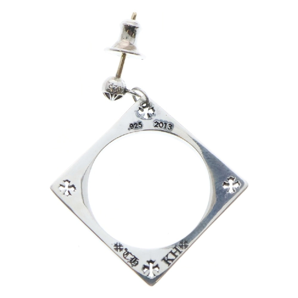 CHROME HEARTS(クロムハーツ) CH KH SQUARE CIRCLE スクエアサークル シルバーピアス