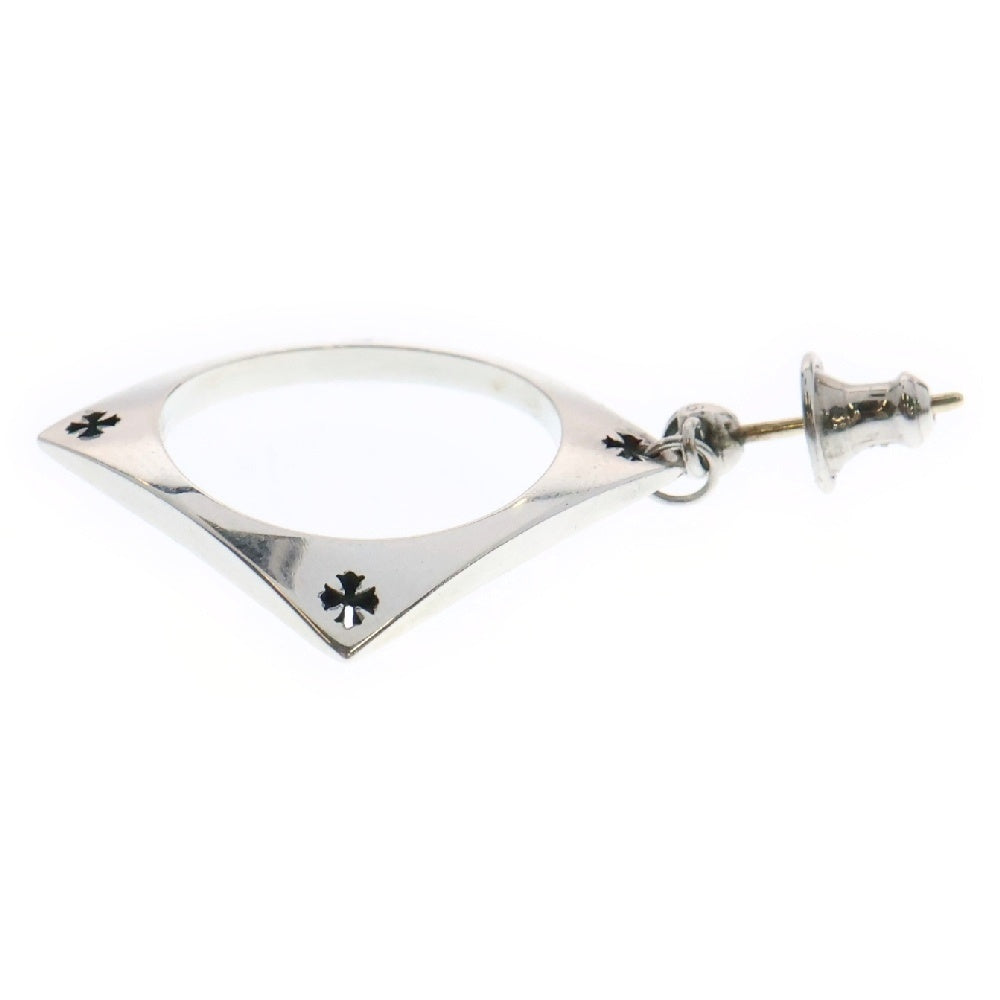 CHROME HEARTS(クロムハーツ) CH KH SQUARE CIRCLE スクエアサークル シルバーピアス