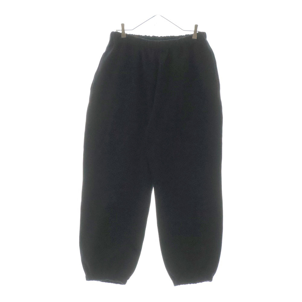 COOTIE(クーティー) Open End Yarn Heavy Oz Sweat Easy Pants ロゴプリント ヘビーオンス スウェットパンツ ブラック