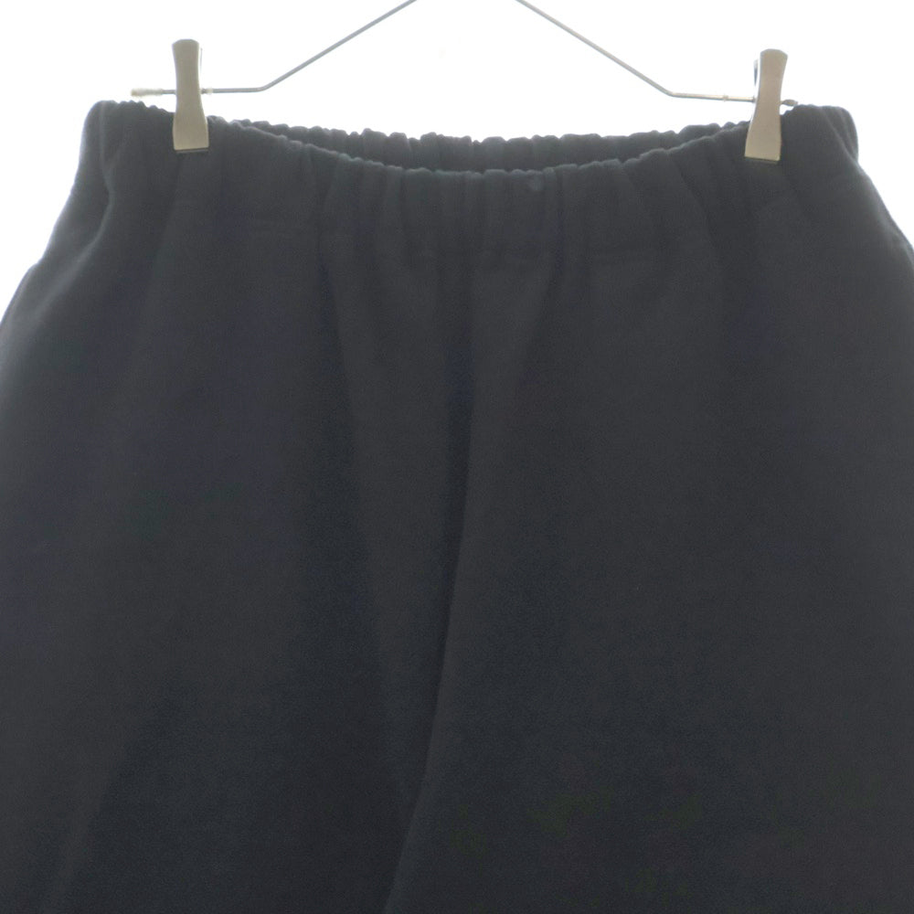 COOTIE(クーティー) Open End Yarn Heavy Oz Sweat Easy Pants ロゴプリント ヘビーオンス スウェットパンツ ブラック