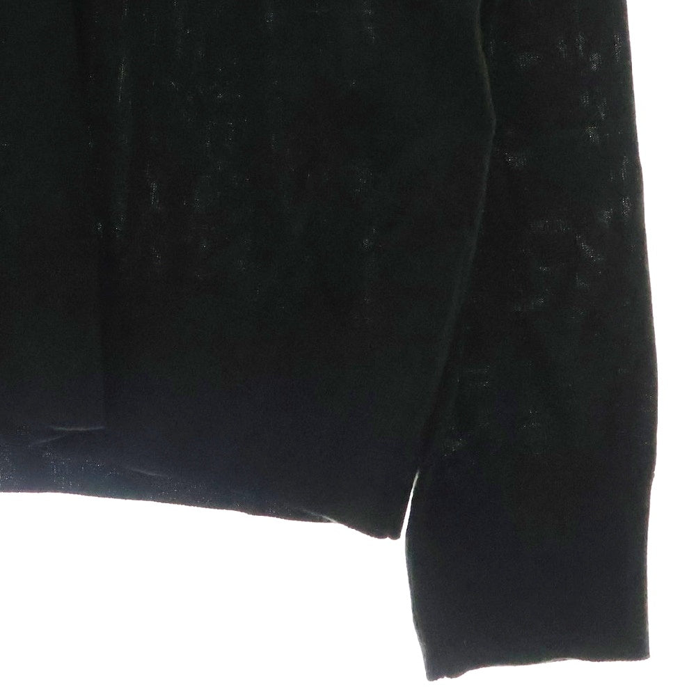 Loro Piana(ロロピアーナ) ウールニット 長袖ポロシャツ グリーン MAM5625