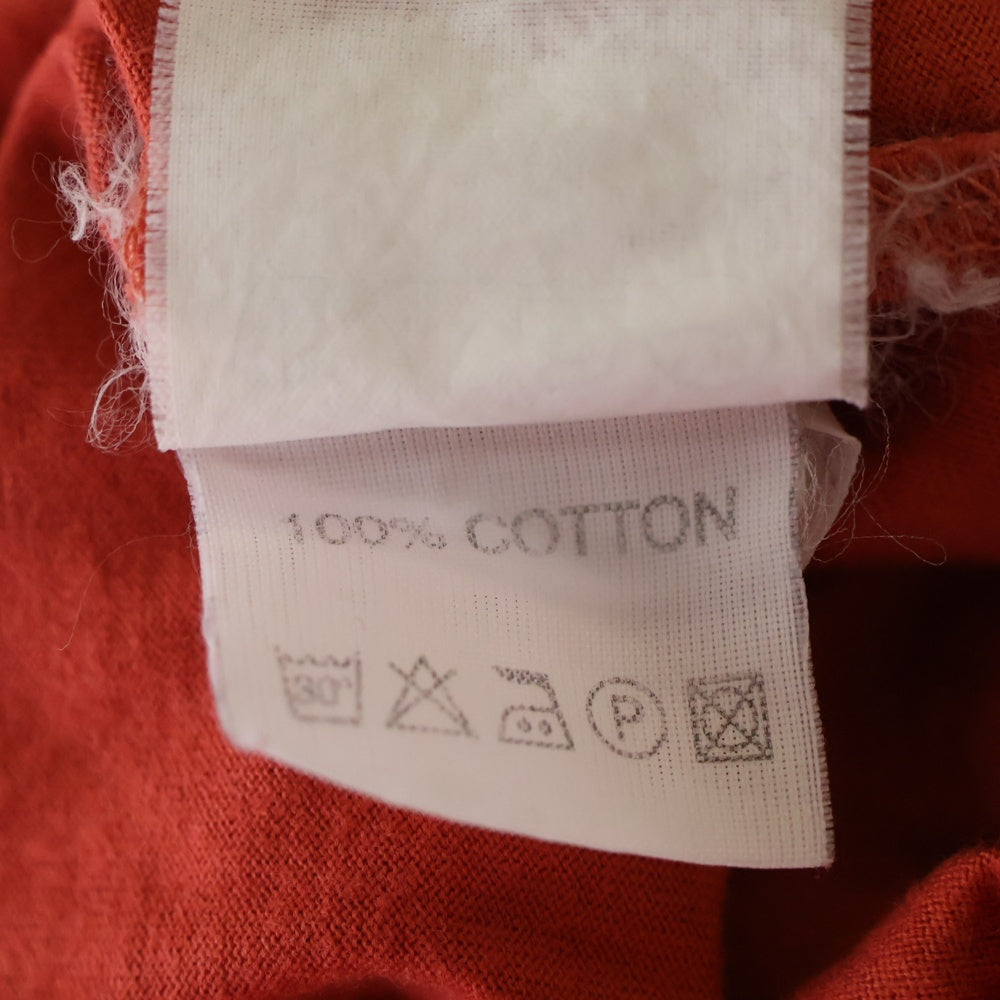 RAF SIMONS(ラフシモンズ) 06SS MESSAGE TANK-TOP メッセージ フロントプリント ノースリーブTシャツ タンクトップ オレンジ