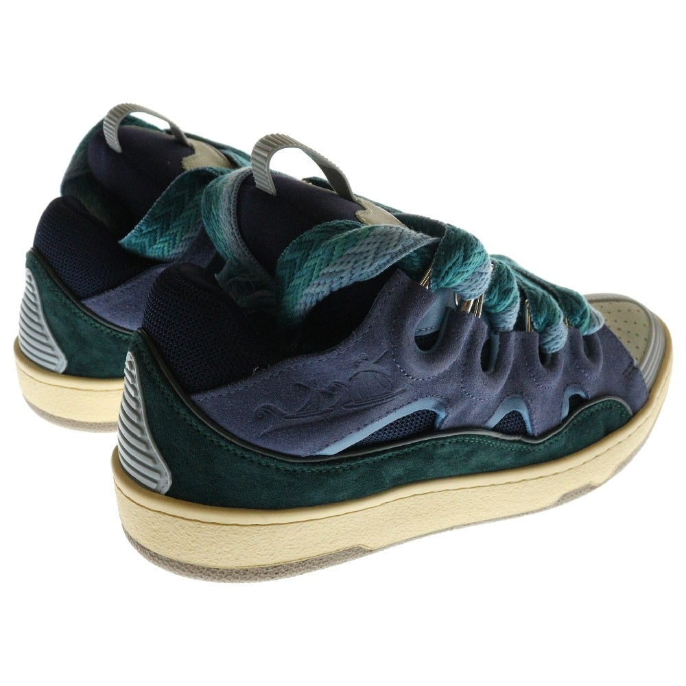 LANVIN(ランバン) Curb Sneaker カーブスニーカー ローカットスニーカー グリーン/ブルー FM-SKRK11-DRAG-A22-2040