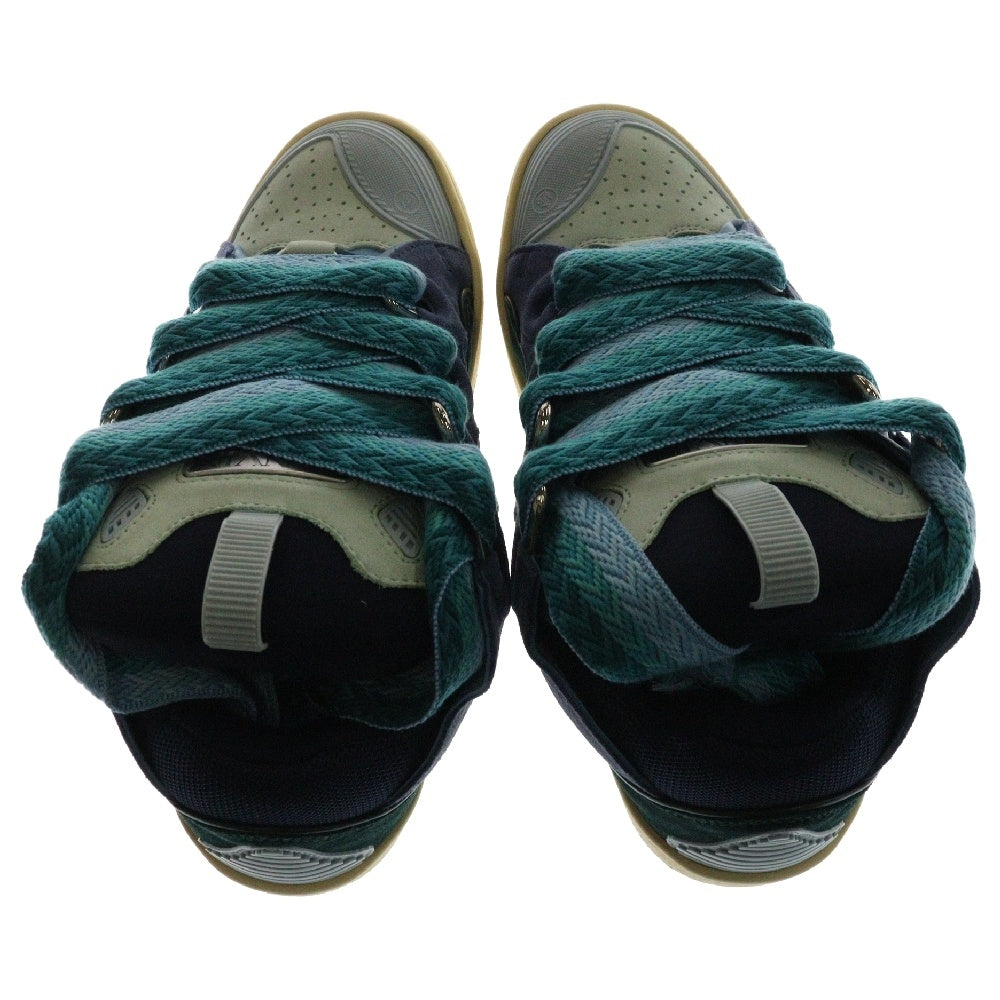 LANVIN(ランバン) Curb Sneaker カーブスニーカー ローカットスニーカー グリーン/ブルー FM-SKRK11-DRAG-A22-2040