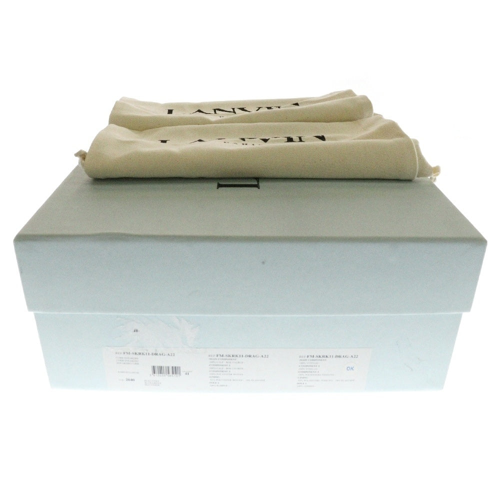 LANVIN(ランバン) Curb Sneaker カーブスニーカー ローカットスニーカー グリーン/ブルー FM-SKRK11-DRAG-A22-2040
