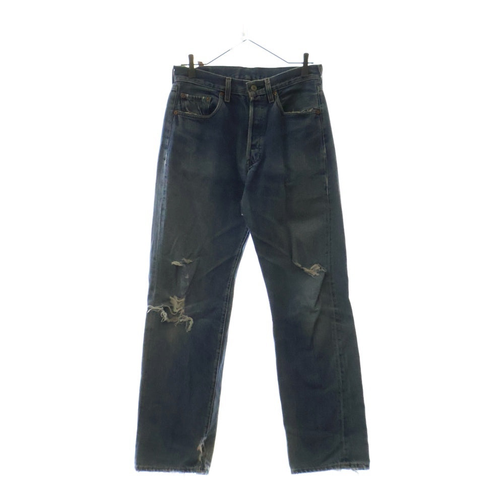 Levi's(リーバイス) 90s VINTAGE 501 BIG E ボタン裏刻印555 92年製 デニムパンツ ブルー