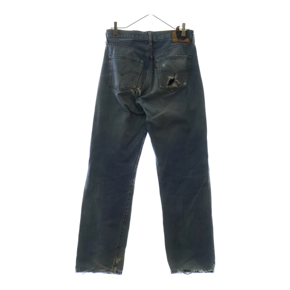 Levi's(リーバイス) 90s VINTAGE 501 BIG E ボタン裏刻印555 92年製 デニムパンツ ブルー