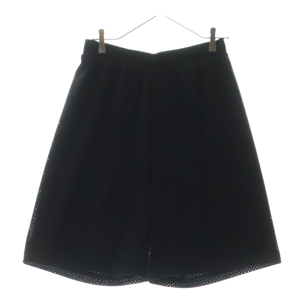 MONCLER(モンクレール) PANTALONI メッシュハーフパンツ ショーツ ブラック H10918H00001 899KR