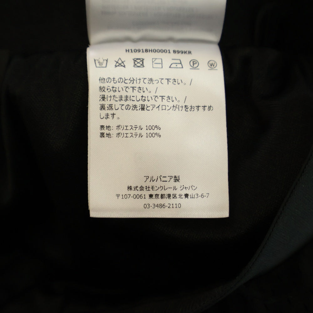 MONCLER(モンクレール) PANTALONI メッシュハーフパンツ ショーツ ブラック H10918H00001 899KR