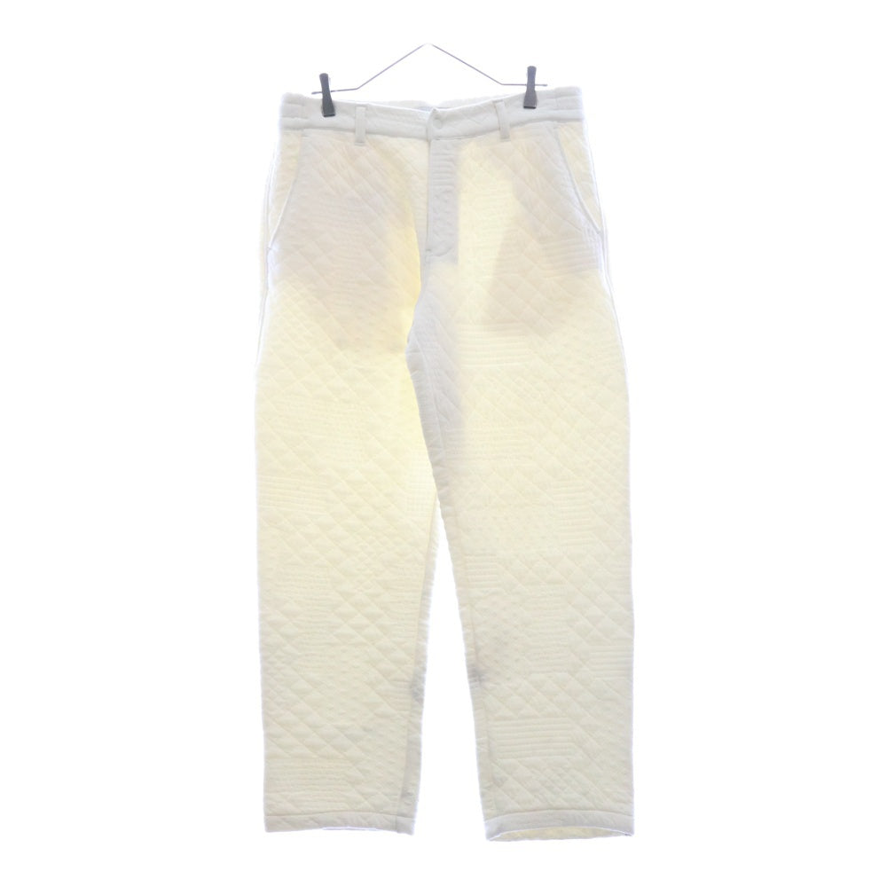 KITH(キス) Mixed Stitch Interlock Garrison Pants ミックススティッチ スウェットパンツ ホワイト