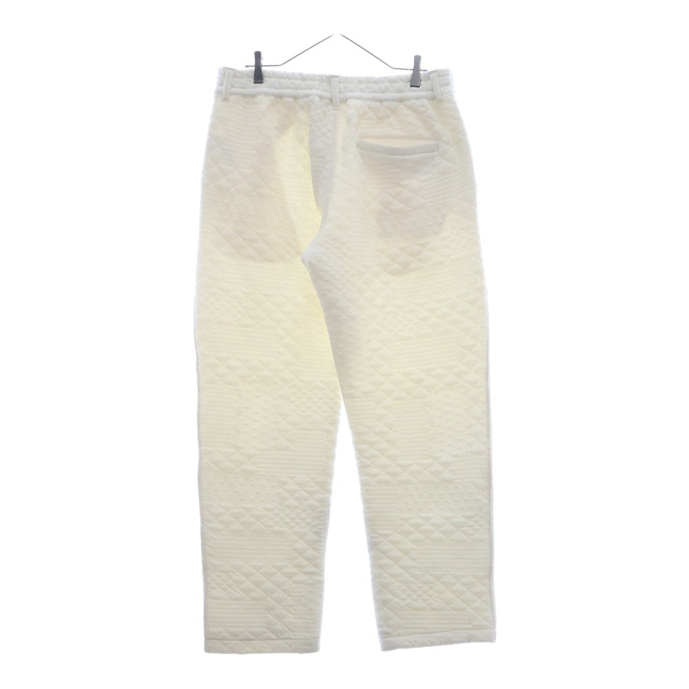 KITH(キス) Mixed Stitch Interlock Garrison Pants ミックススティッチ スウェットパンツ ホワイト