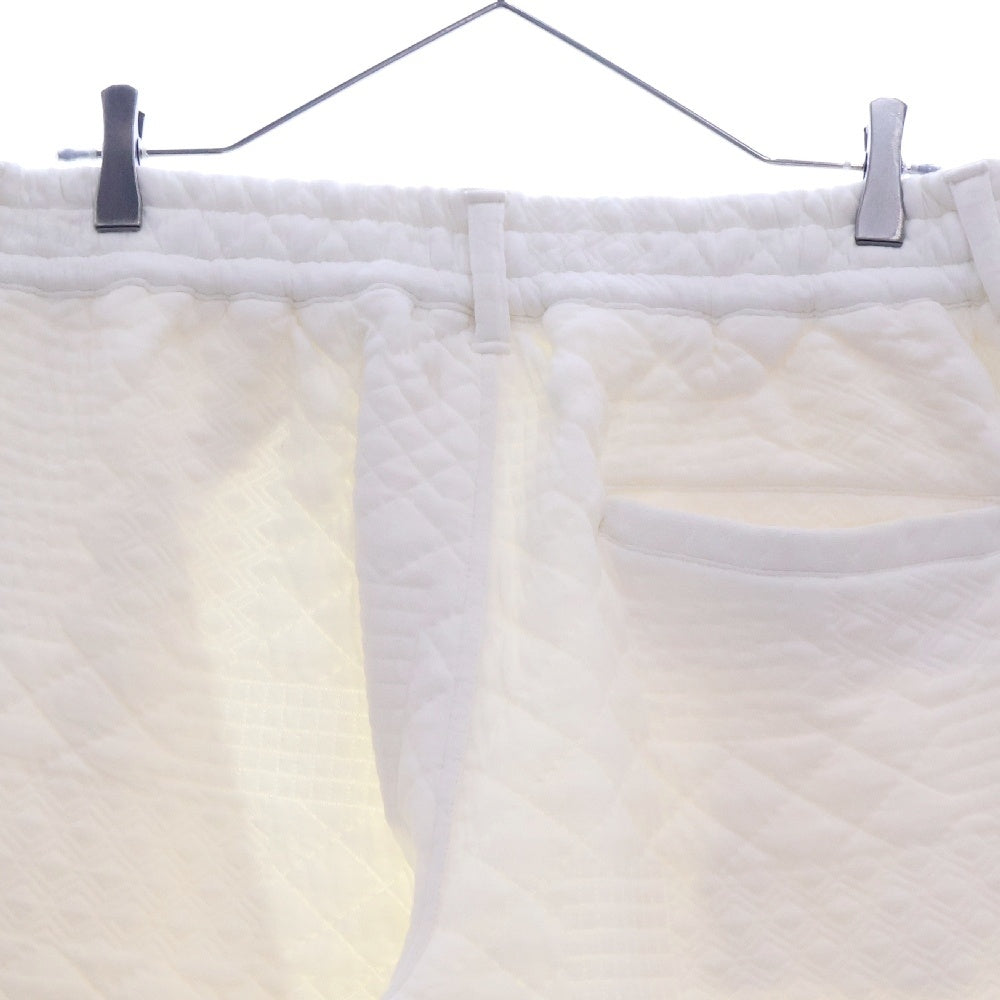 KITH(キス) Mixed Stitch Interlock Garrison Pants ミックススティッチ スウェットパンツ ホワイト