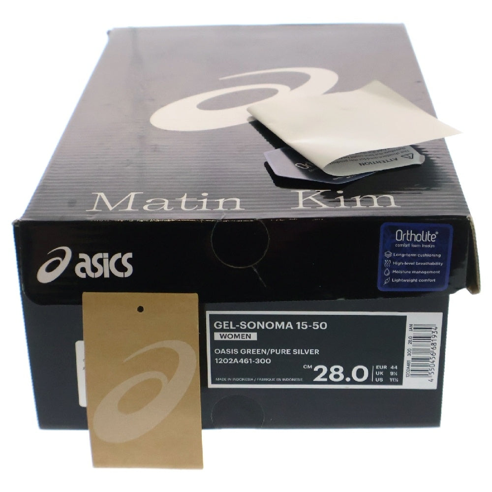 ASICS(アシックス) ×Matin Kim GEL-SONOMA 15-50 マーティンキム ゲルソノマ ローカットスニーカー グレー US11.5/28cm 1202A461-300