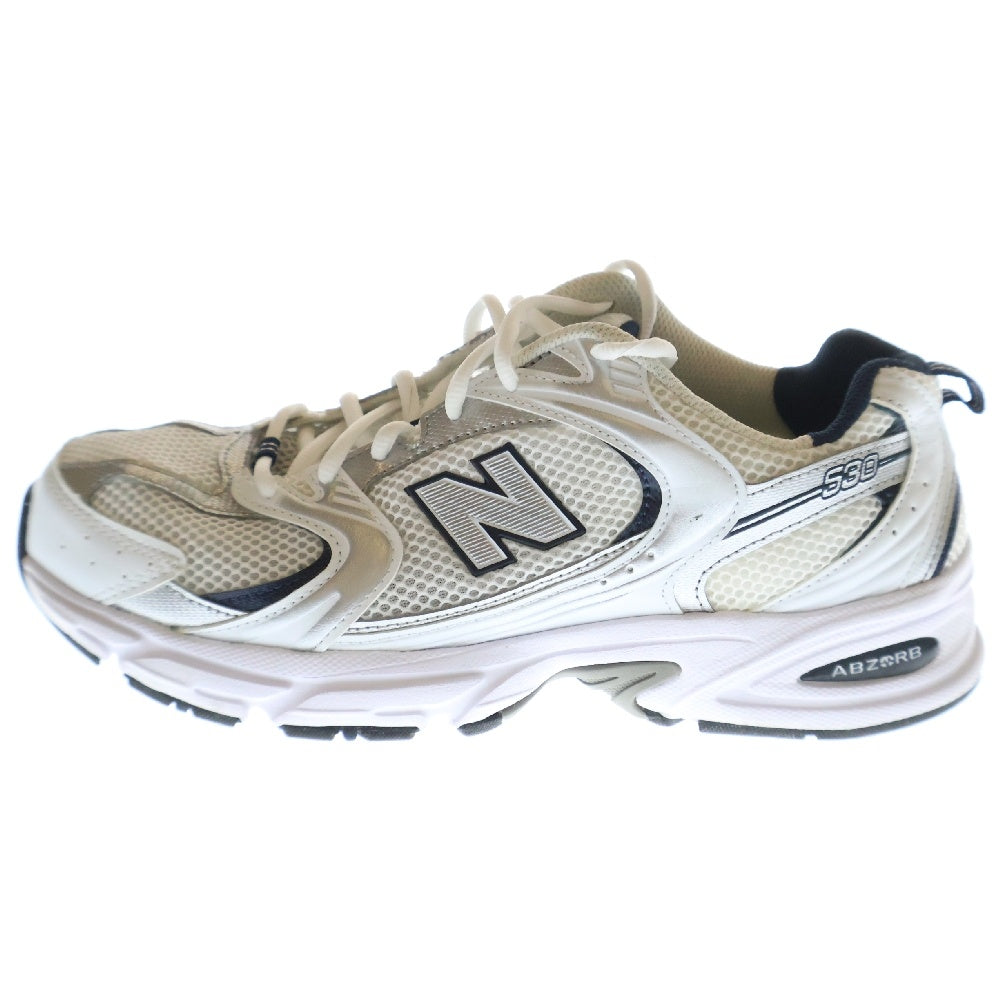 New Balance(ニューバランス) MR530SG Nロゴ メッシュローカットスニーカー ホワイト US9.5/27.5cm