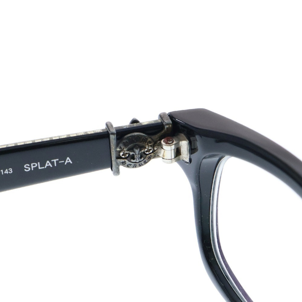 CHROME HEARTS(クロムハーツ) SPLAT-A BSフレアテンプル アイウェア サングラス メガネ ブラック/シルバー