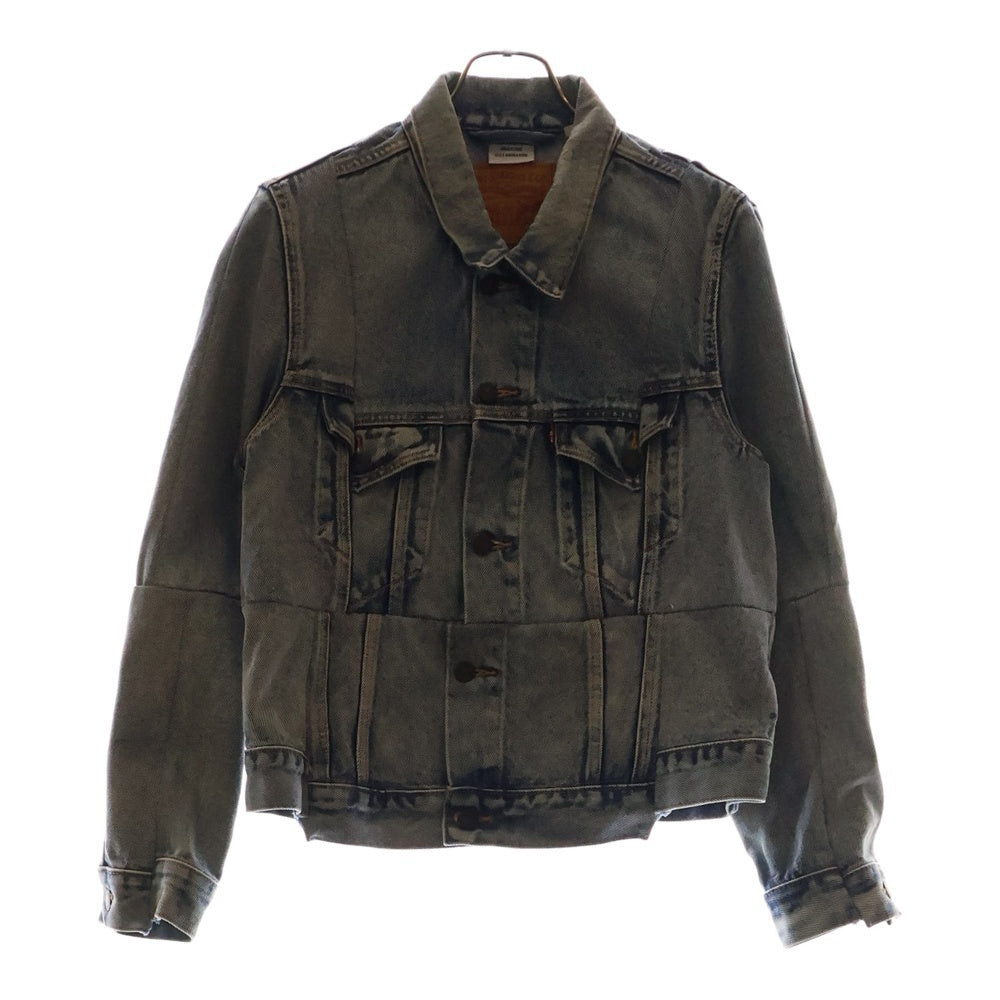 VETEMENTS(ヴェトモン) 18AW ×Levi's Reworked Denim Jacket 再構築デニムジャケット Gジャン MAH18JA45 ブルー