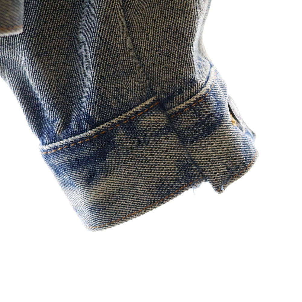 VETEMENTS(ヴェトモン) 18AW ×Levi's Reworked Denim Jacket 再構築デニムジャケット Gジャン MAH18JA45 ブルー