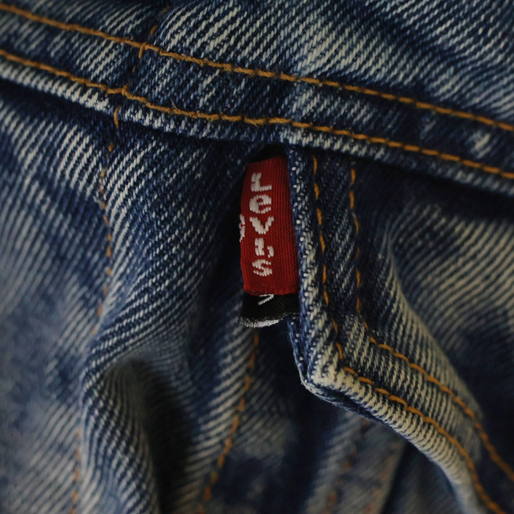 VETEMENTS(ヴェトモン) 18AW ×Levi's Reworked Denim Jacket 再構築デニムジャケット Gジャン MAH18JA45 ブルー