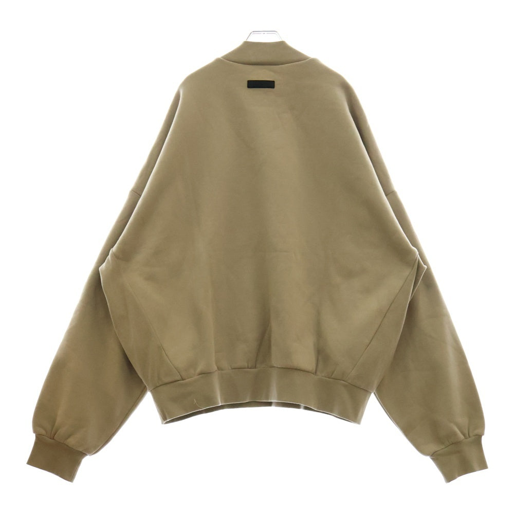 FEAR OF GOD ESSENTIALS(フィアオブゴッド エッセンシャルズ) SWEATSHRT フェルトロゴ クルーネックスウェットトレーナー ブラウン