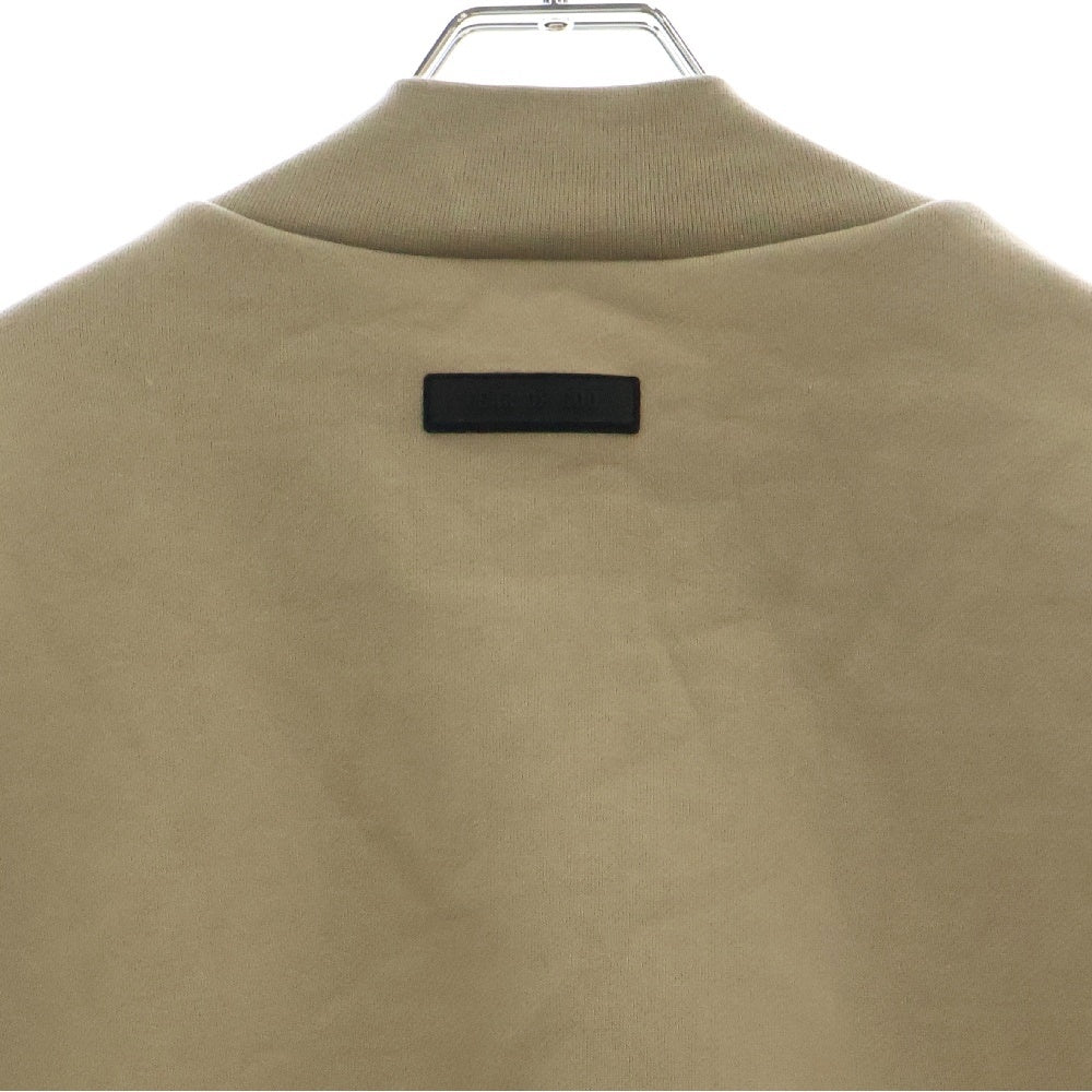 FEAR OF GOD ESSENTIALS(フィアオブゴッド エッセンシャルズ) SWEATSHRT フェルトロゴ クルーネックスウェットトレーナー ブラウン