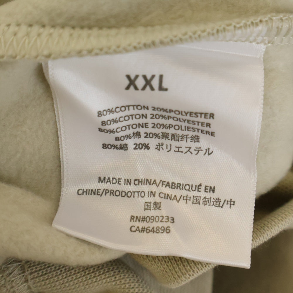 FEAR OF GOD ESSENTIALS(フィアオブゴッド エッセンシャルズ) SWEATSHRT 1977 フェルトロゴ クルーネックスウェットトレーナー ベージュ