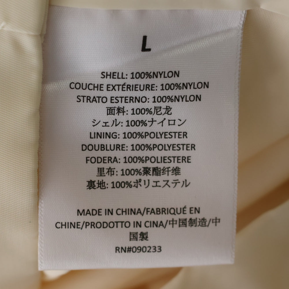 FEAR OF GOD ESSENTIALS(フィアオブゴッド エッセンシャルズ) NYLON COACH JACKET バックラバーロゴ ナイロンコーチジャケット アイボリー