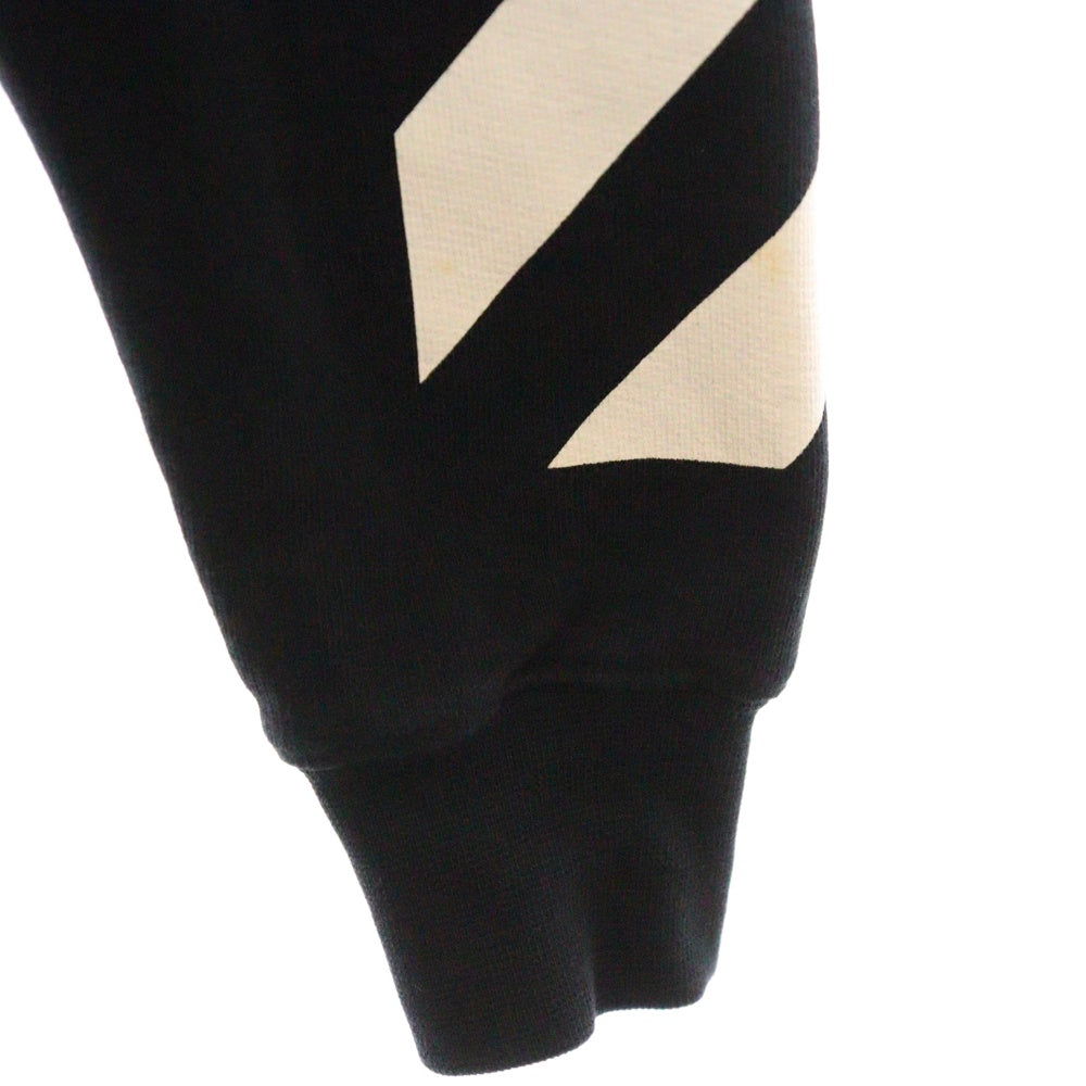 OFF-WHITE(オフホワイト) 15AW Caravaggio Hoodie カラヴァッジョ プルオーバースウェットパーカー フーディー ブラック