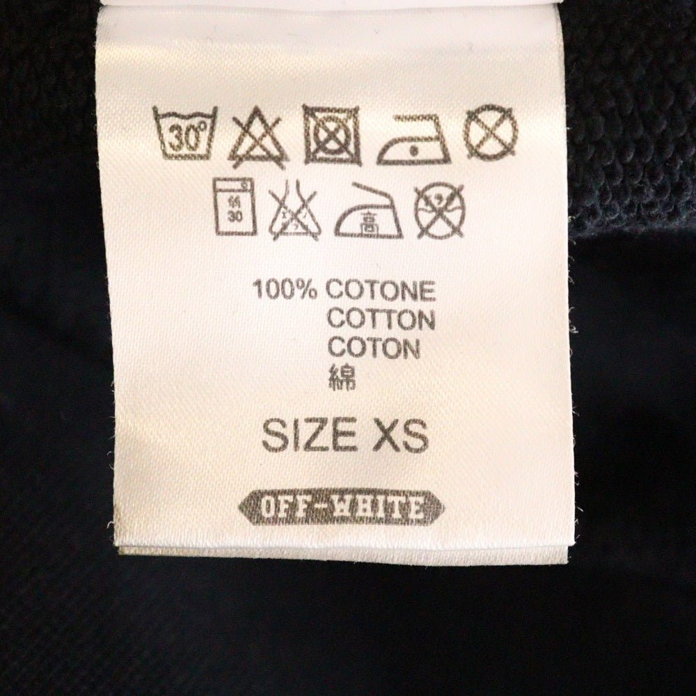 OFF-WHITE(オフホワイト) 15AW Caravaggio Hoodie カラヴァッジョ プルオーバースウェットパーカー フーディー ブラック