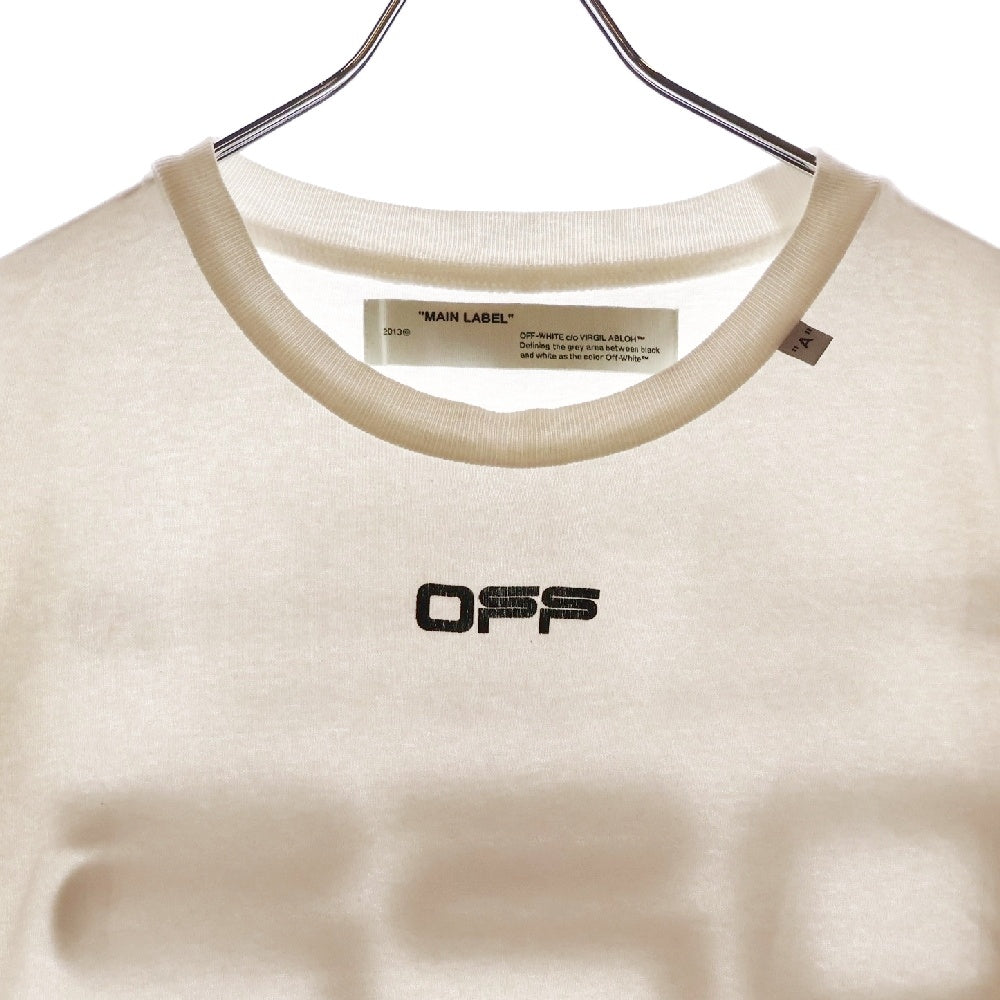 OFF-WHITE(オフホワイト) 20SS Wavy Line Logo T-Shirt 半袖Tシャツ ホワイト OMAA027R20185004