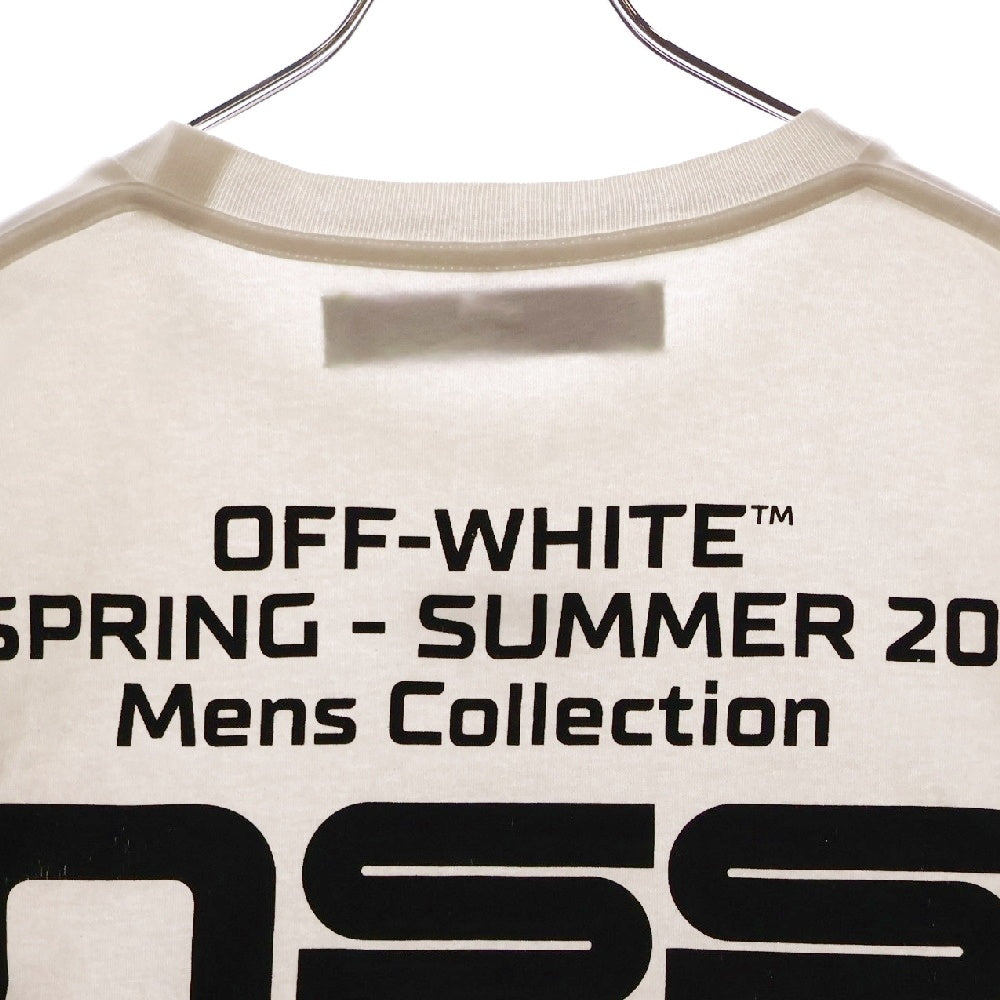 OFF-WHITE(オフホワイト) 20SS Wavy Line Logo T-Shirt 半袖Tシャツ ホワイト OMAA027R20185004
