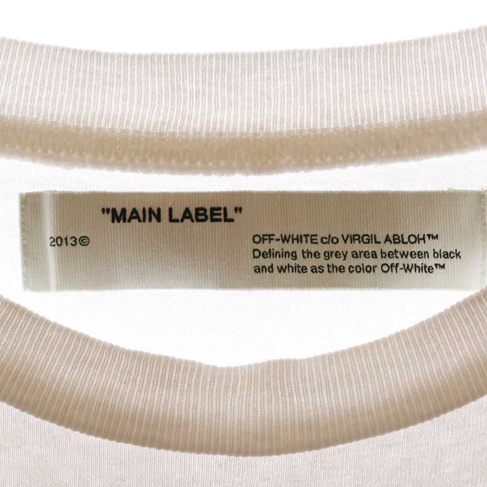 OFF-WHITE(オフホワイト) 20SS Wavy Line Logo T-Shirt 半袖Tシャツ ホワイト OMAA027R20185004