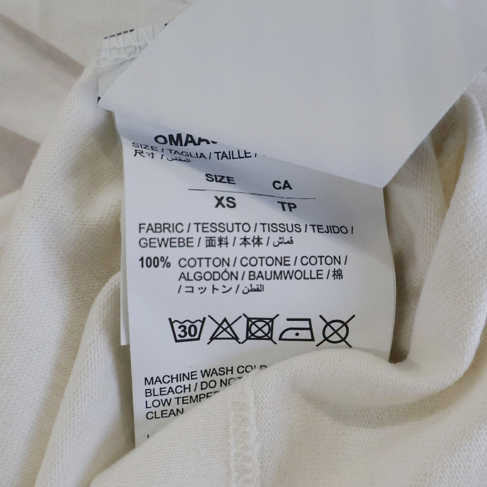 OFF-WHITE(オフホワイト) 18AW World Hand T-Shirt 半袖Tシャツ ホワイト OMAA027F18185039