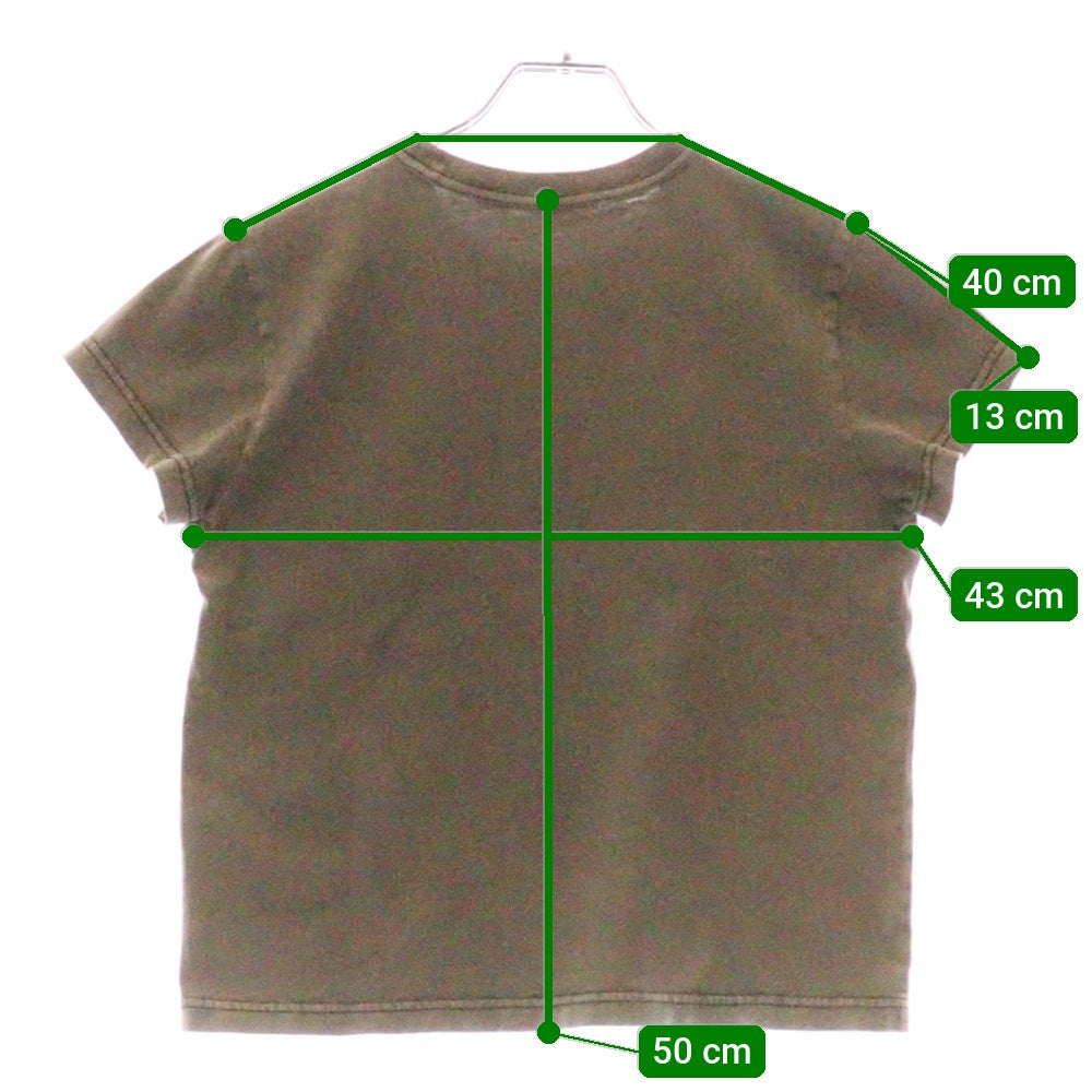 ALEXANDER WANG(アレキサンダーワン) S/S T-Shirt ロゴ半袖Tシャツ グレー レディース