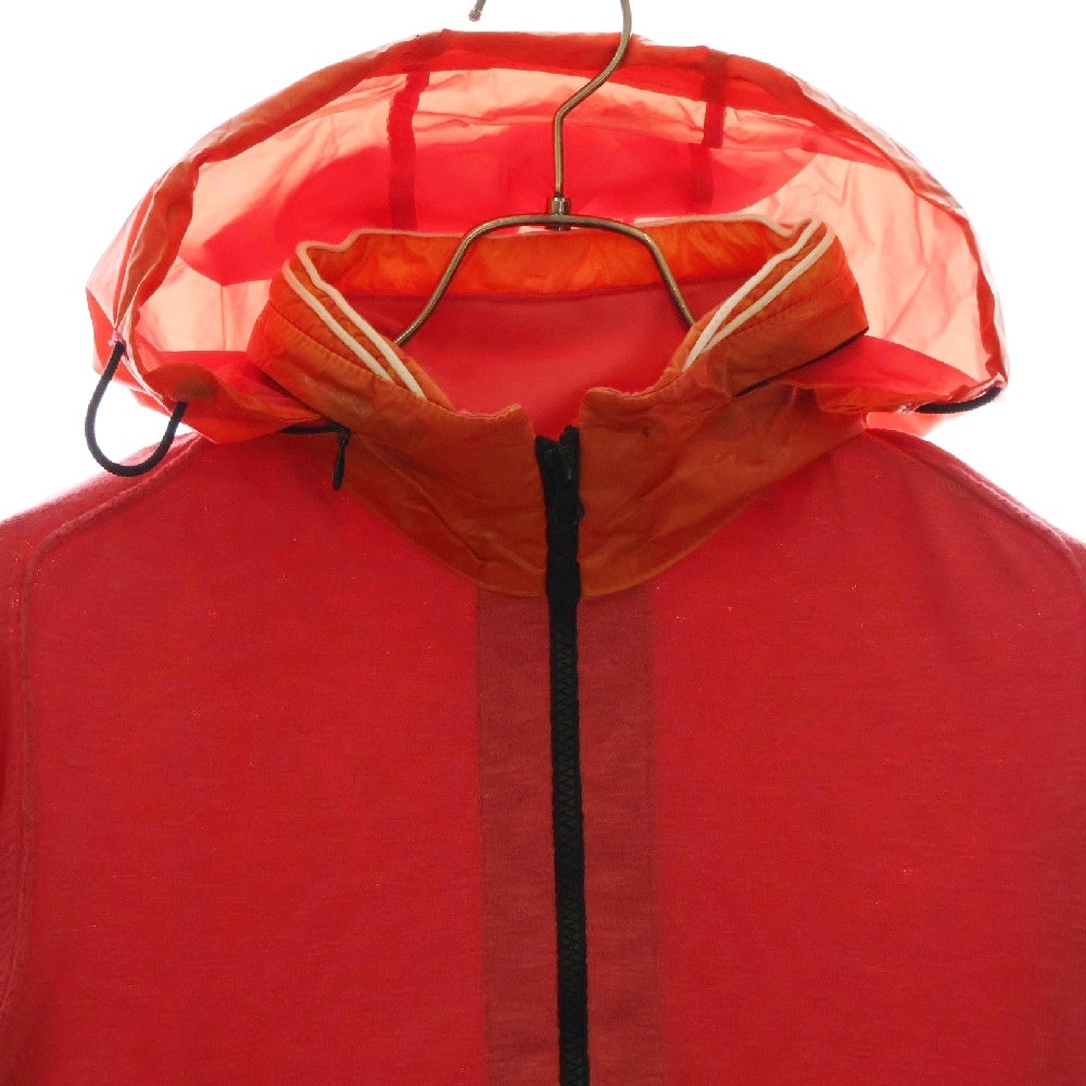 STONE ISLAND(ストーンアイランド) Hi Neck Zip ロゴワッペン ハイネックジップアップフーディー ピンク 6015530B0