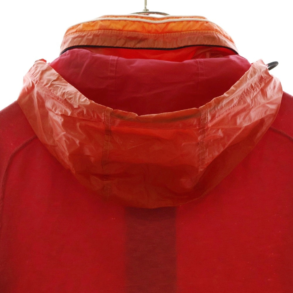 STONE ISLAND(ストーンアイランド) Hi Neck Zip ロゴワッペン ハイネックジップアップフーディー ピンク 6015530B0