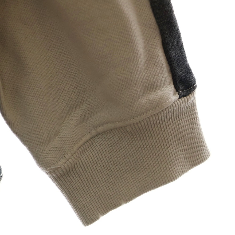 KAPITAL(キャピタル) TWO-TONE SKELETON CREWNECK ボーンプリント クルーネックスウェットトレーナー グレー KOR810LC01