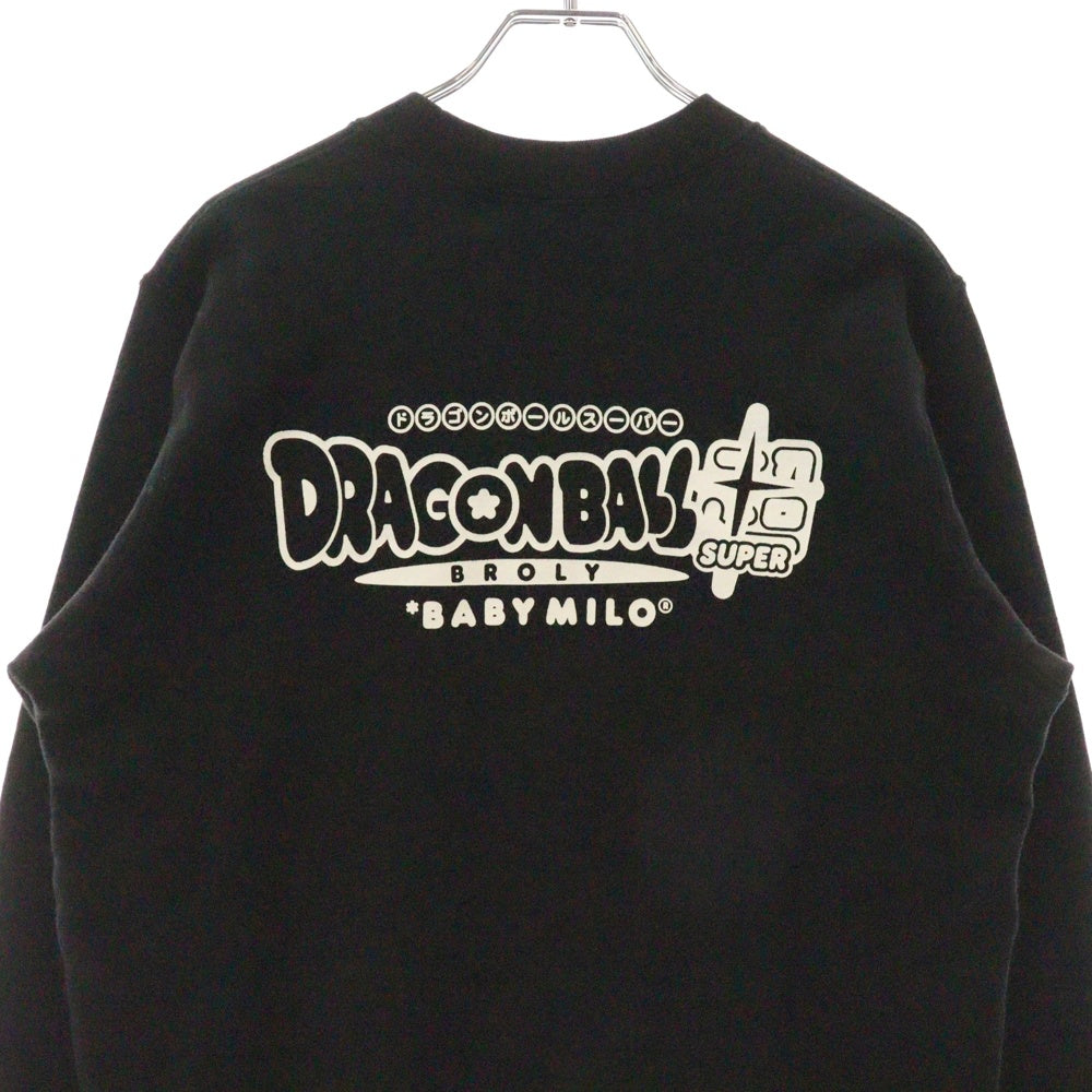 A BATHING APE(アベイシングエイプ) Dragonball Super Golden Frieza Crewneck クルーネックスウェットトレーナー ブラック 002SWF731914X