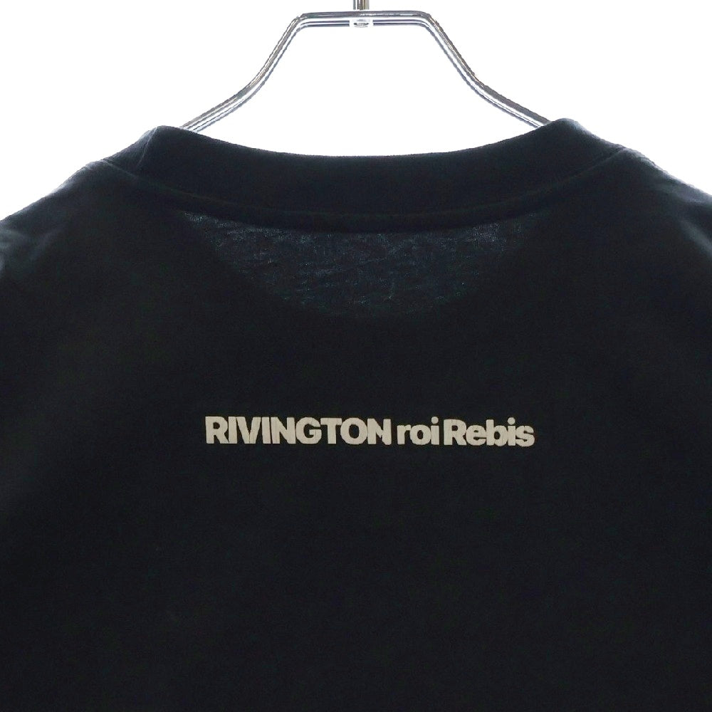 RRR123 RIVINGTON roi Rebis(リヴィントンロイレビス) 23AW ZOMBIELAND TEE 半袖Tシャツ ブラック