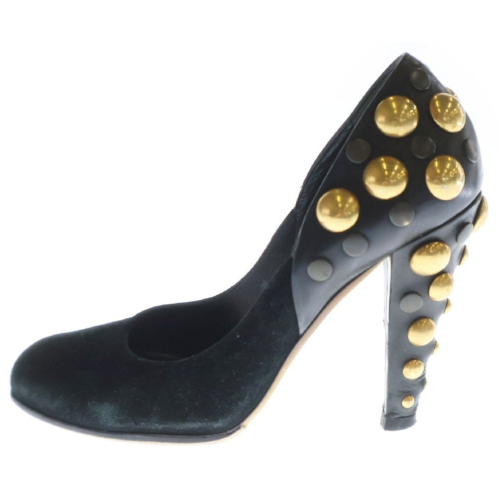 GUCCI(グッチ) 08AW Baboushka Studded Pumps スタッズパンプス レザーシューズ ブラック レディース