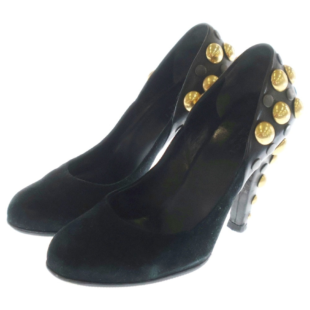 GUCCI(グッチ) 08AW Baboushka Studded Pumps スタッズパンプス レザーシューズ ブラック レディース
