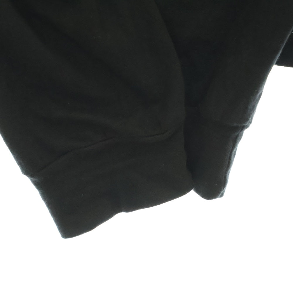 CHROME HEARTS(クロムハーツ) Back Horseshoe L/S 台湾限定 バックホースシュー 袖フローラル ロングスリーブ カットソー ロンT 長袖Tシャツ ブラック