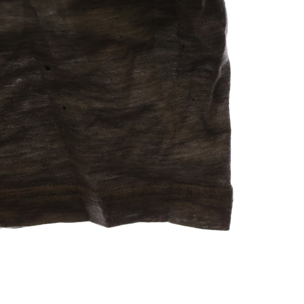 DIOR(ディオール) V Neck T-Shirt グラデーション Vネック半袖Tシャツ グレー 263J631I0801