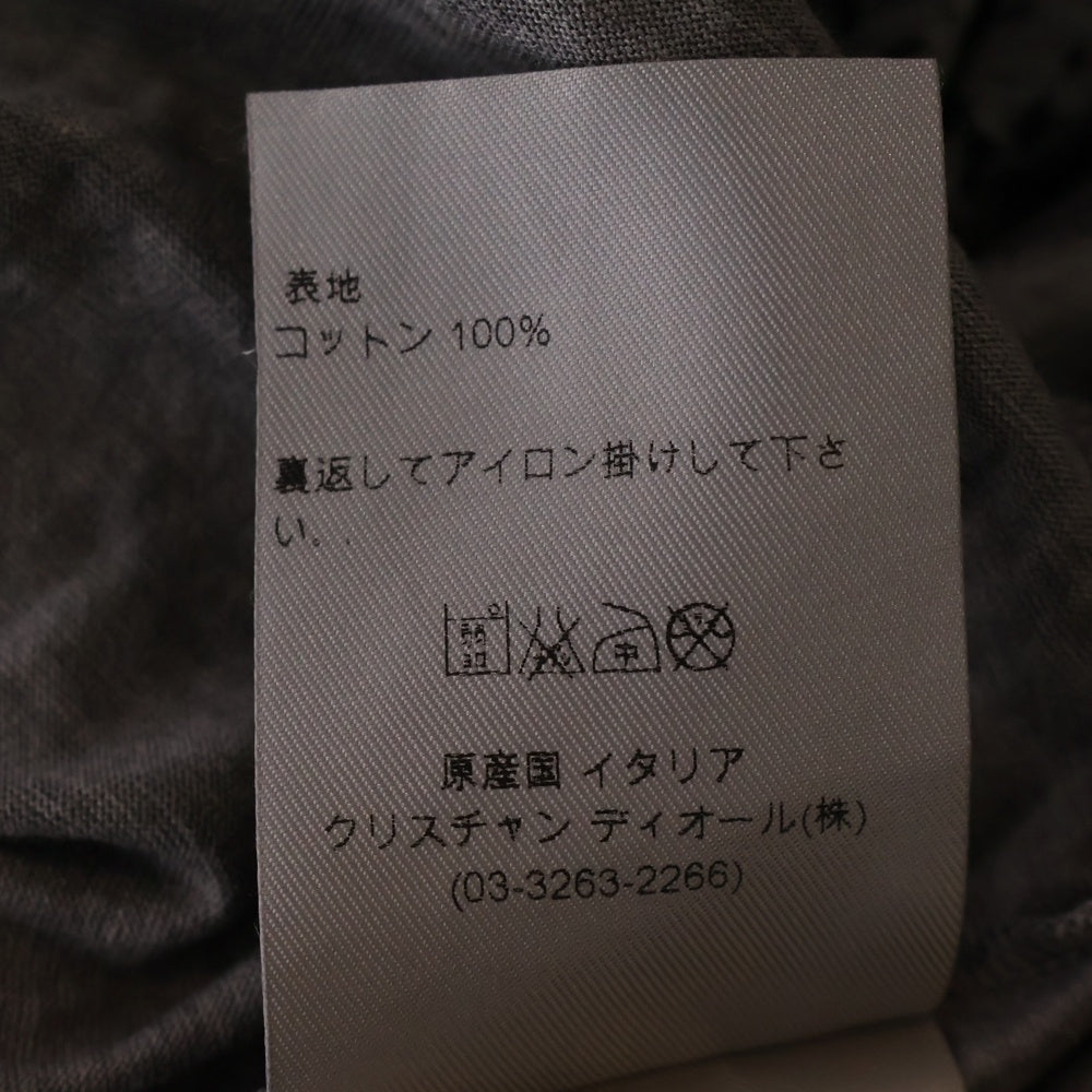 DIOR(ディオール) V Neck T-Shirt グラデーション Vネック半袖Tシャツ グレー 263J631I0801