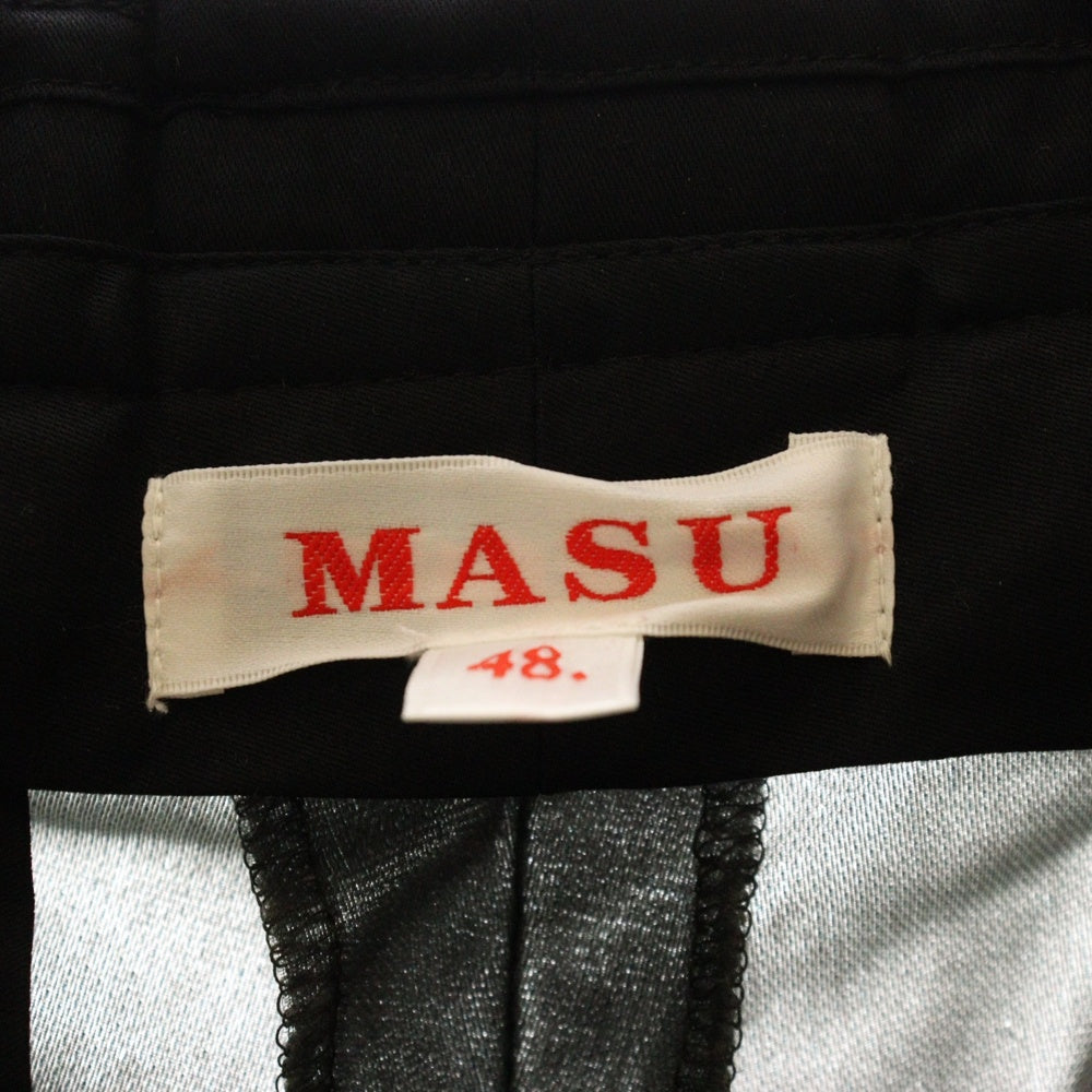 MASU(エムエーエスユー) 24AW VELVET WIDE TROUSERS ベルベット ワイルパンツ グレー MPFW-PT2024